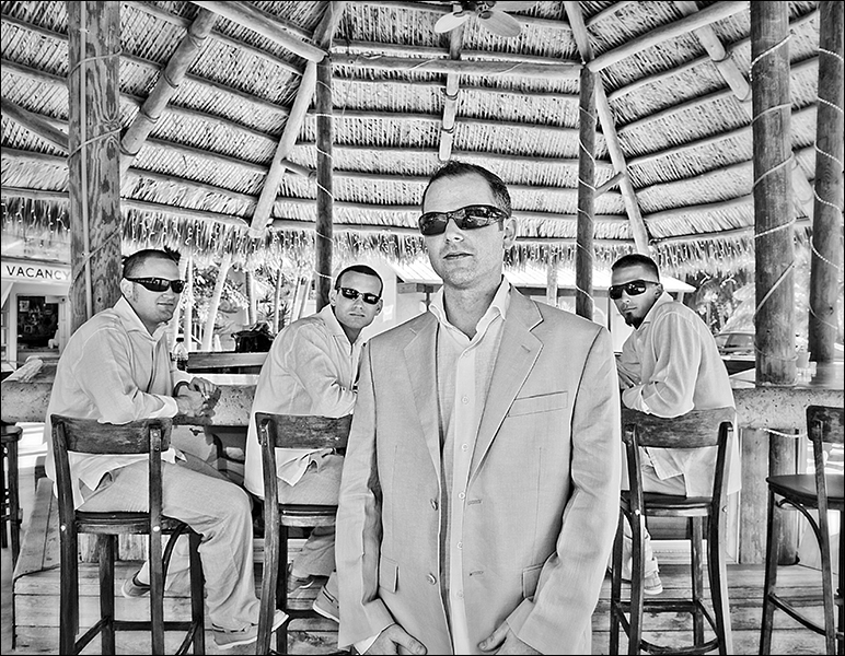 Groom and Groomsmen in The Keys Florida